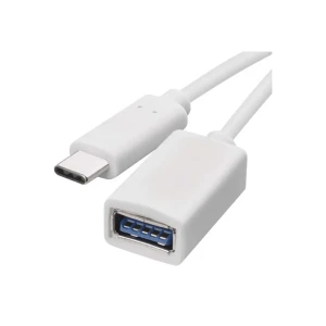 Кабель otg usb a - type c 15 см emos