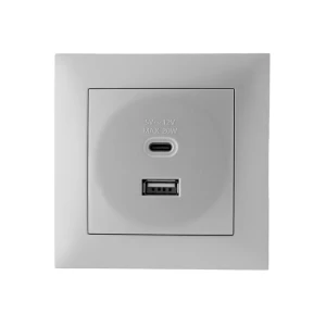 Priză usb rosa 2.1 a 5/12 v titan elmos