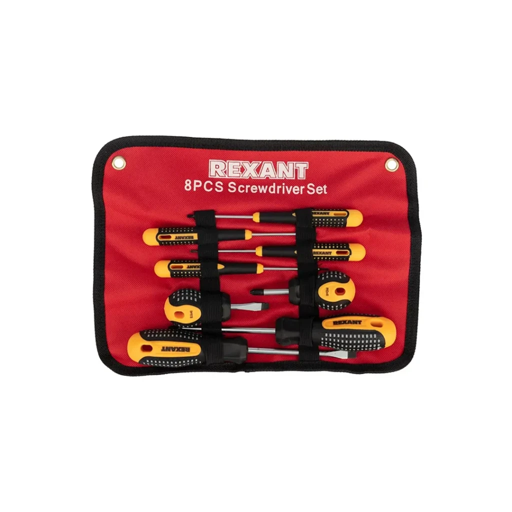 Набор отверток sl, ph 40 - 100 мм 8 шт. rexant 2