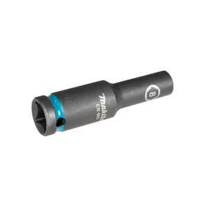 Головка ударная торцевая шестигранный impact black 8 мм 1/2" 81.5 мм makita Thumbnail 2