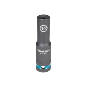 Cap cheie tubulară de impact hexagonal impact black 10 mm 1/2" 81.5 mm makita