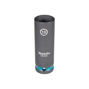Головка ударная торцевая шестигранный impact black 19 мм 1/2" 81.5 мм makita Thumbnail 2