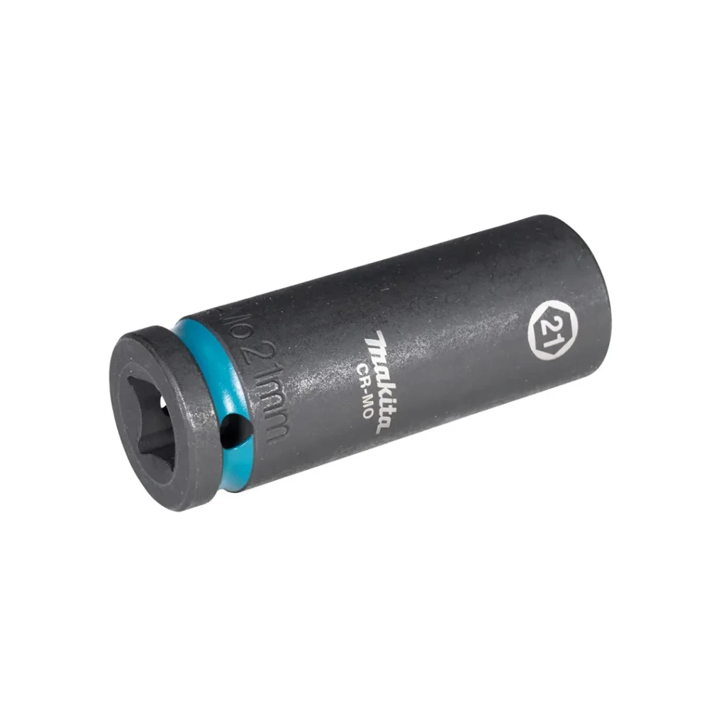 Головка ударная торцевая шестигранный impact black 21 мм 1/2" 81.5 мм makita 2