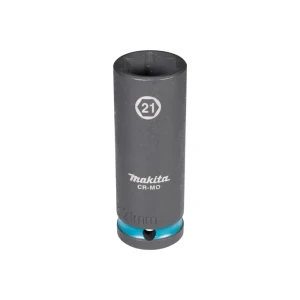 Головка ударная торцевая шестигранный impact black 21 мм 1/2" 81.5 мм makita Thumbnail 1