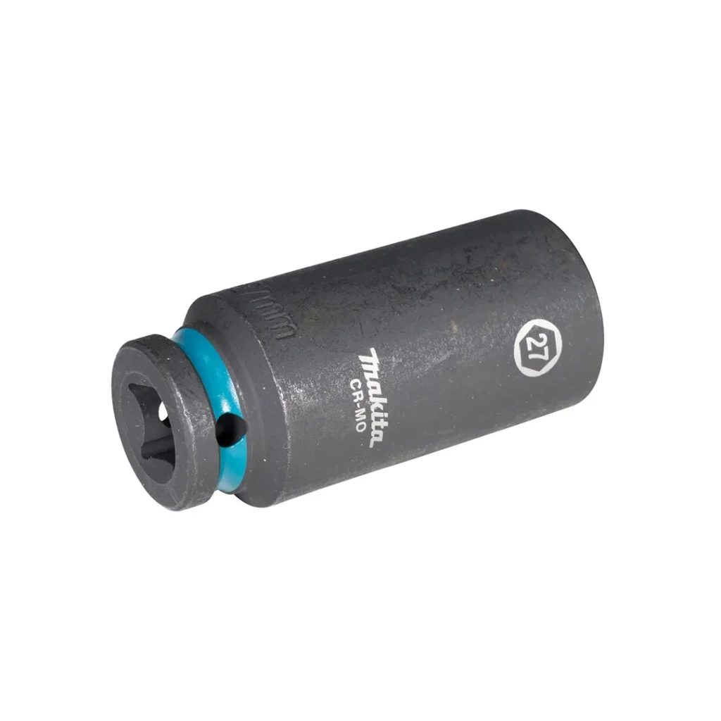 Головка ударная торцевая шестигранный impact black 27 мм 1/2" 81.5 мм makita 2