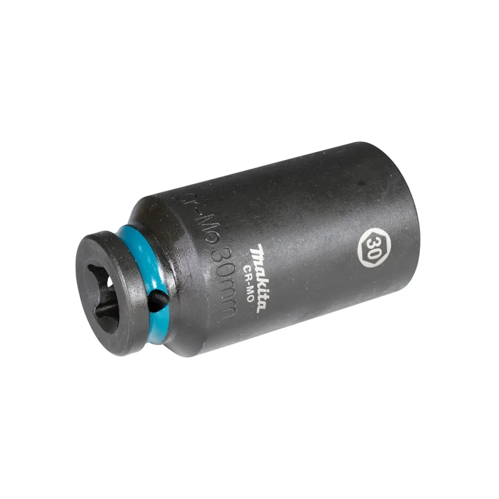 Головка ударная торцевая шестигранный impact black 30 мм 1/2" 81.5 мм makita 2