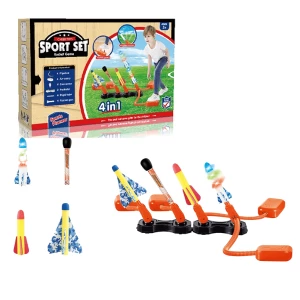 Set sportiv &quot;Joc cu rachete&quot; 4în1