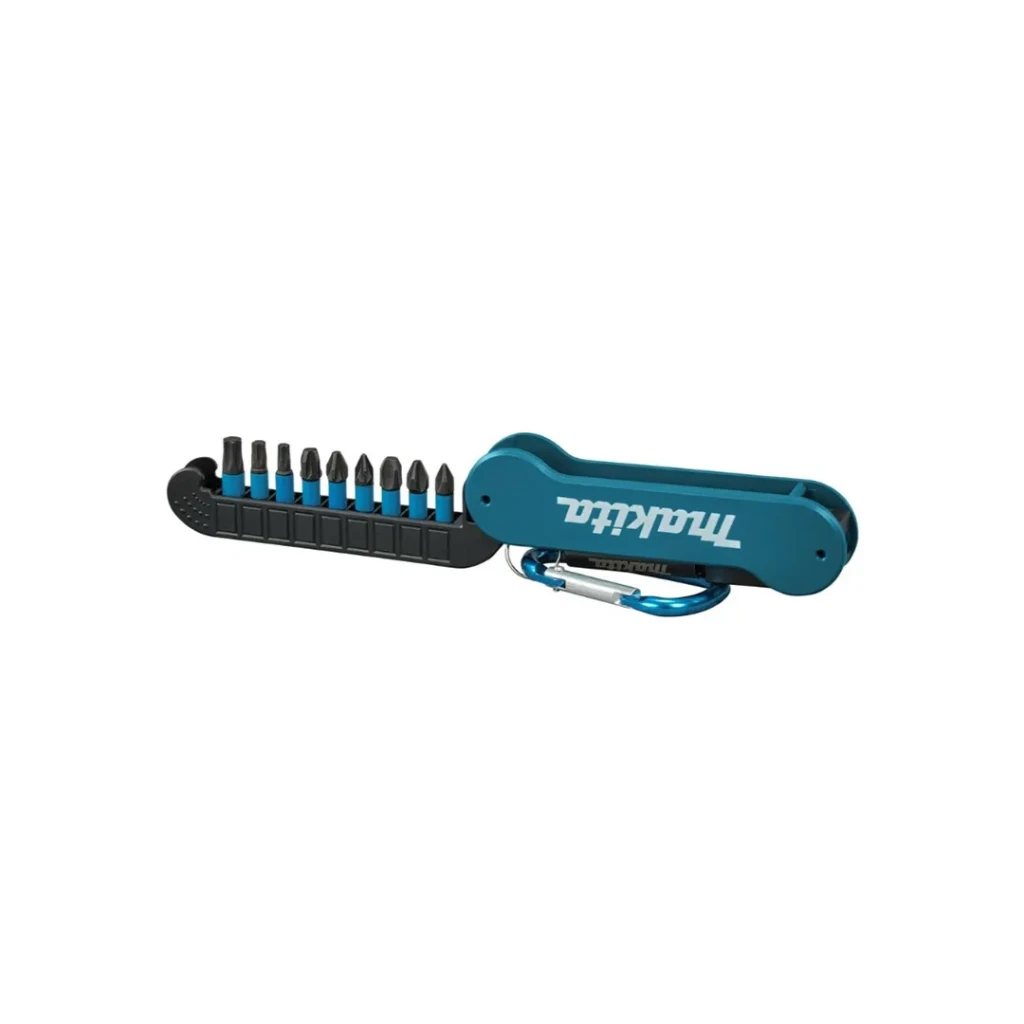 Набор бит с адаптером 10 шт. impact black ph, pz, t 1/4" 25 мм makita 4