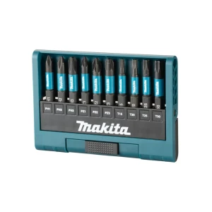 Set de biți 10 buc. impact black ph, pz, t 1/4" 50 mm makita