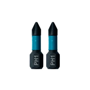 Set biți 2 buc. impact black ph1 1/4" 25 mm makita
