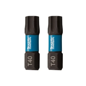 Set biți 2 buc. impact black t40 1/4" 25 mm makita