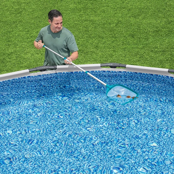 Bestway set de curățare a piscinei - plasă cu mâner telescopic 2