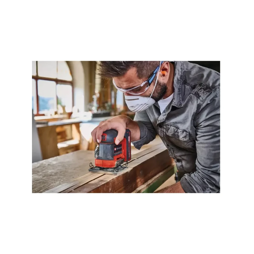 Șlefuitor cu vibrații pe acumulator (fără acumulator) te-os 18/113 li - solo 18 v 22000 vib/min einhell 3