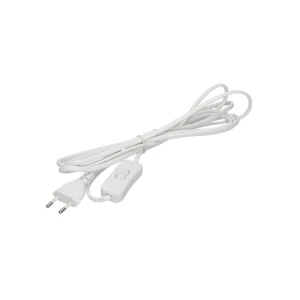 Fișă cu cablu și întrerupător fără împământare 3 m 2.5 a orno
