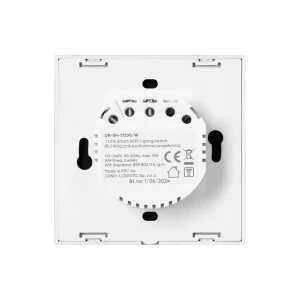 Умный выключатель tuya 10 a 220 - 240 в белый orno Thumbnail 3