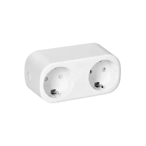 Умная двойная wifi розетка-переходник tuya 16 a 220 - 240 в белый orno