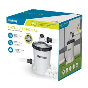 Bestway filtru-pompa, 5 678 l/h, pentru piscine până la 31 700 l Thumbnail 4