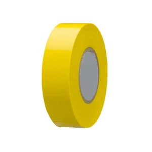 Bandă izolantă 0.13 x 19 mm x 20 m galben elmos