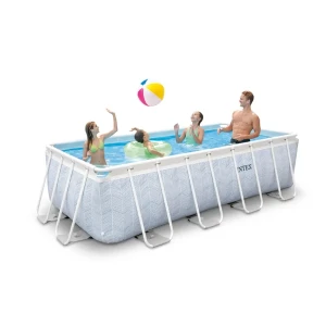 Intex, chevron prism frame rectangular pool, 400 x 200 x 100 см, 6836л, металлический каркас Thumbnail 2