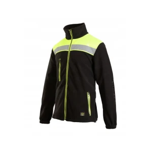 Hanorac cu reflector rival softshell m negru/galben seven kings Thumbnail 2