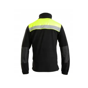 Hanorac cu reflector rival softshell m negru/galben seven kings Thumbnail 3