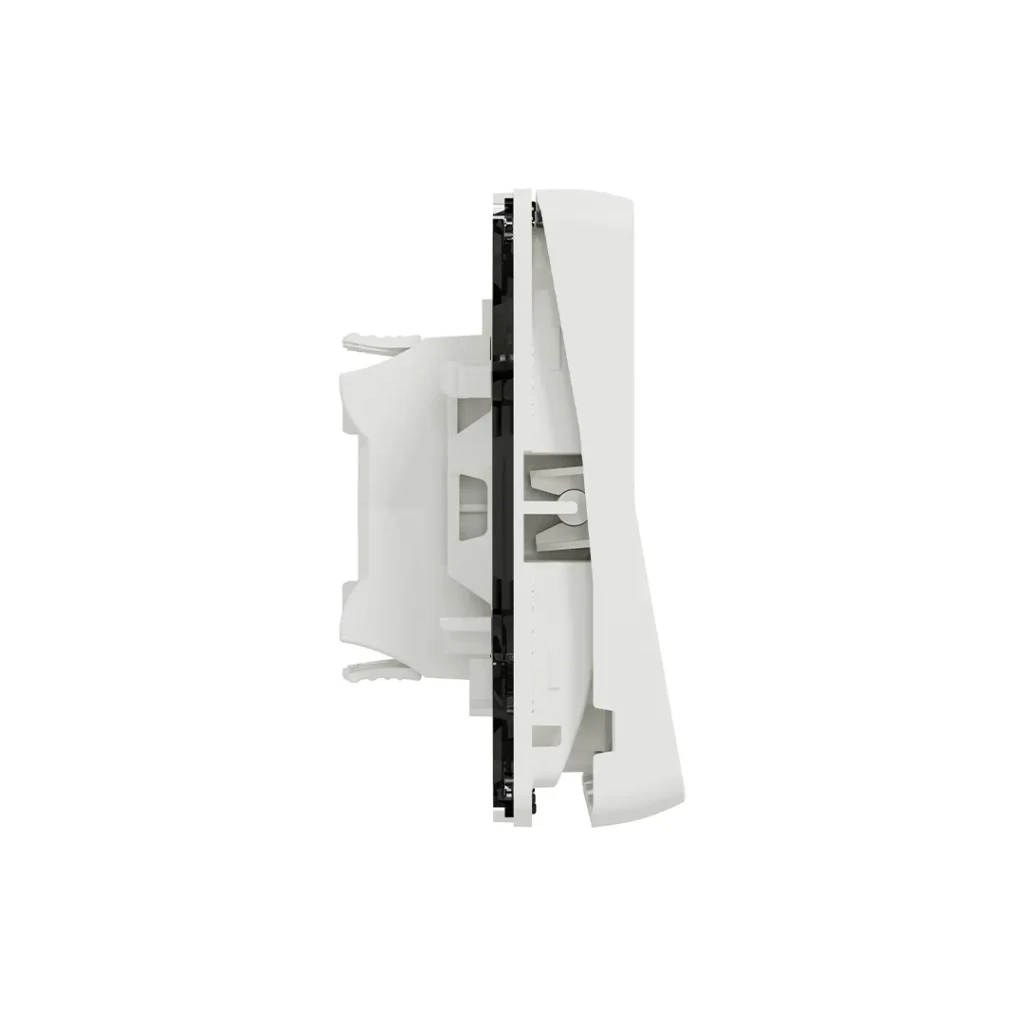 Întrerupător dublu cap scară mureva 10 a 220 - 240 v alb schneider-electric 2
