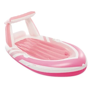 Intex plută gonflabilă "pink paradise boat float", 257 x 135 cm, până la 100 kg, 8+