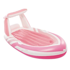 INTEX Plută gonflabilă &quot;Pink Paradise Boat Float&quot;, 257 x 135 cm, până la 100 kg, 8+