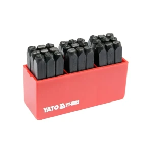 Set poansoane litere 65.5 x 8 mm yato