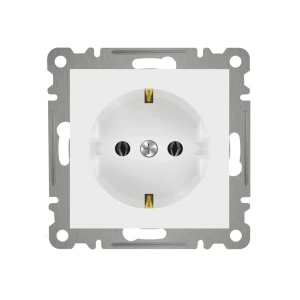 Priză karea 10 a 220 - 240 v alb makel