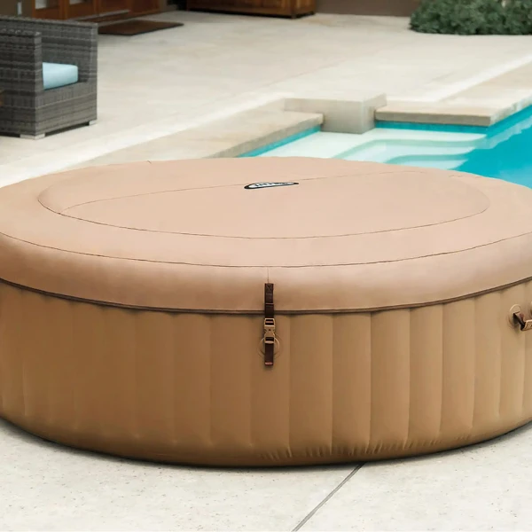 Intex jacuzzi spa gonflabil “sahara tan round bubble spa” 236х71 cm, 1339l, 8 persoane 6