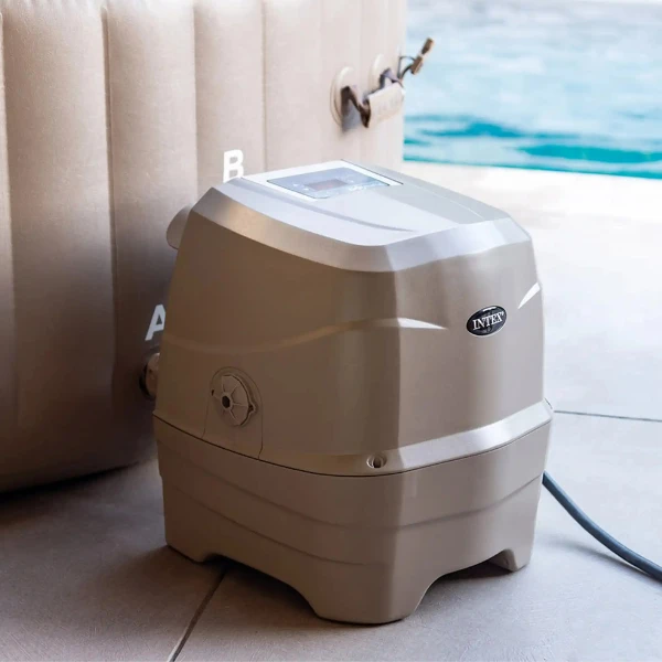 Intex jacuzzi spa gonflabil “sahara tan round bubble spa” 236х71 cm, 1339l, 8 persoane 10
