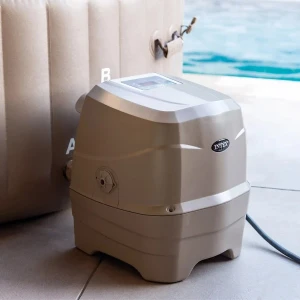Intex jacuzzi spa gonflabil “sahara tan round bubble spa” 236х71 cm, 1339l, 8 persoane Thumbnail 10