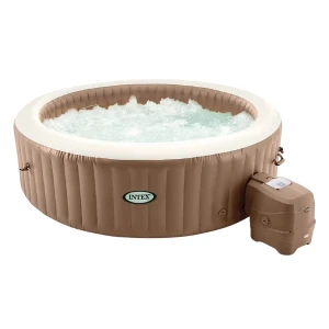 Intex jacuzzi spa gonflabil “sahara tan round bubble spa” 236х71 cm, 1339l, 8 persoane Thumbnail 3