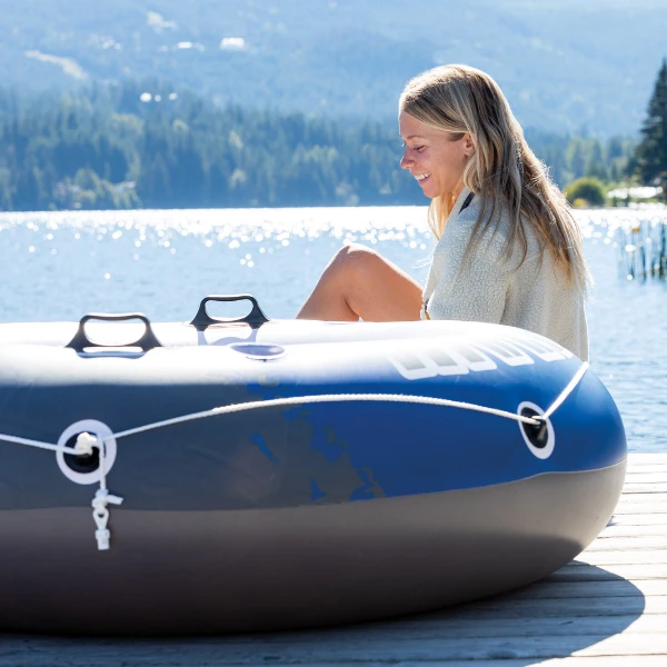 Intex надувной круг-кресло "river run 1", диаметр 135 см, до 100 кг 4
