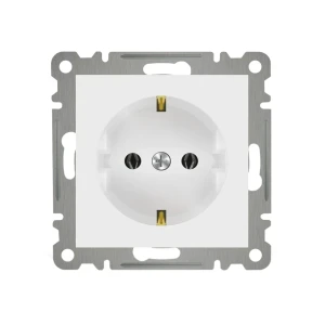 Priză karea 16 a 220 - 240 v alb makel