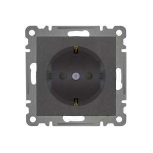 Priză cu obturator karea 16 a 220 - 240 v fumuriu makel