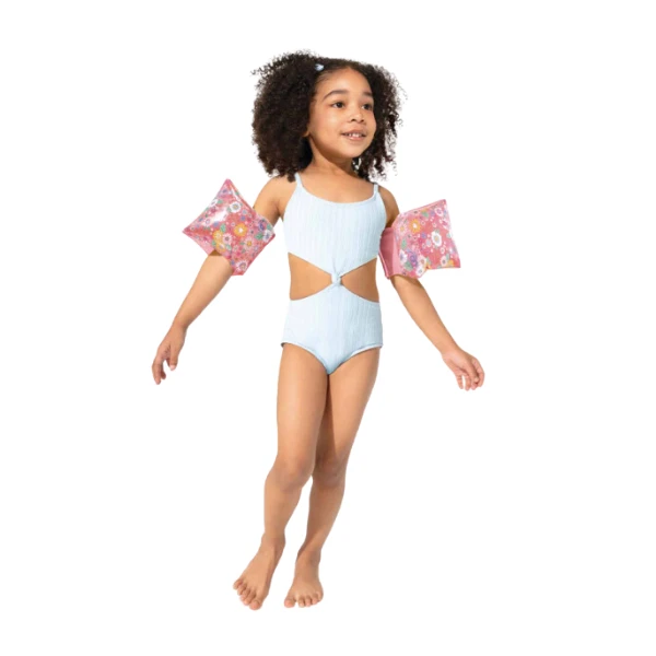 Intex aripioare de înot gonflabile "sweet blossom" 23х15 cm, 3-6 ani 2