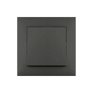 Переключатель перекрёстный rosa 10 a 220 - 240 в антрацит elmos