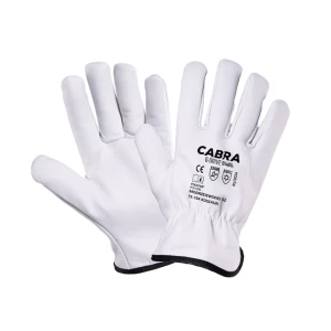 Зимние рабочие перчатки g-drive 10 белый cabra