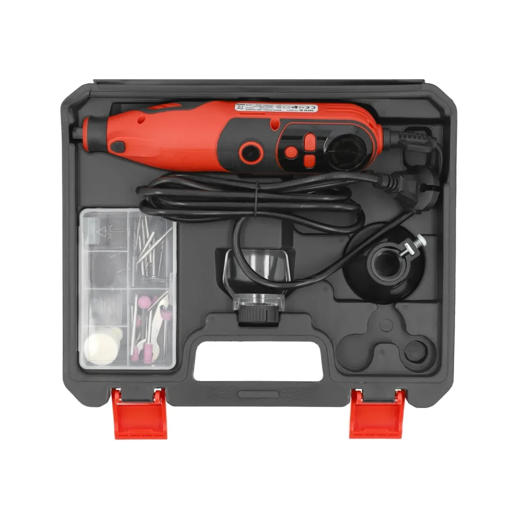 Mini polizor 230 x 60 x 55 mm 130 w 220 - 240 v 35000 rot/min yato 4