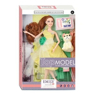 Păpușa emily "top model" cu animăluț și accesorii Thumbnail 3