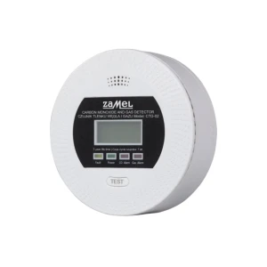 Detector de gaz 85 db 220 - 240 v monoxid de carbon, propan, metan zamel