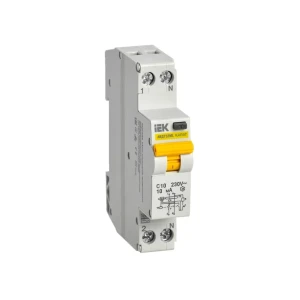 Întreruptor automat diferențial avdt32ml c 10 ma 10 a 1p+n 220 - 240 v iek