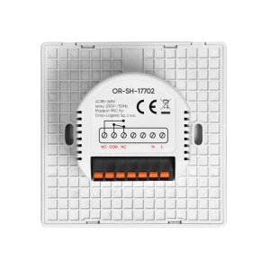 Termostat inteligent wi-fi 86 x 86 x 13.5 mm orno Thumbnail 2