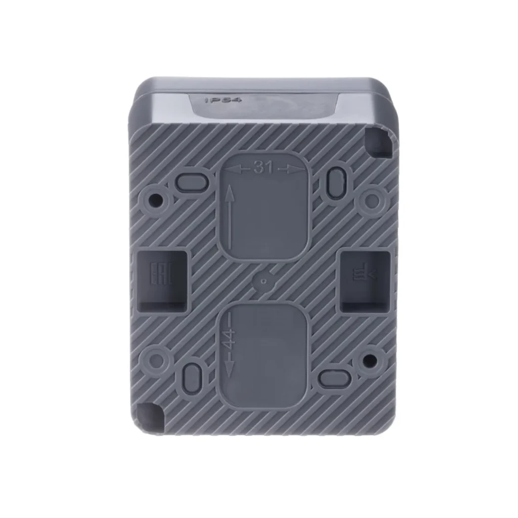 Întrerupător dublu atlas design 10 a 220 - 240 v antracit systeme electric 2