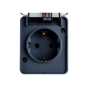 Priză cu capac atlas design 16 a 220 - 240 v antracit systeme electric Thumbnail 3