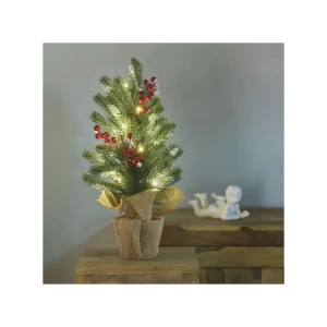 Brăduț decorativ înzăpezit 52 cm 3000 k 4.5 v dc ip20 led emos Thumbnail 2