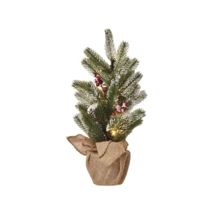 Brăduț decorativ înzăpezit 52 cm 3000 k 4.5 v dc ip20 led emos