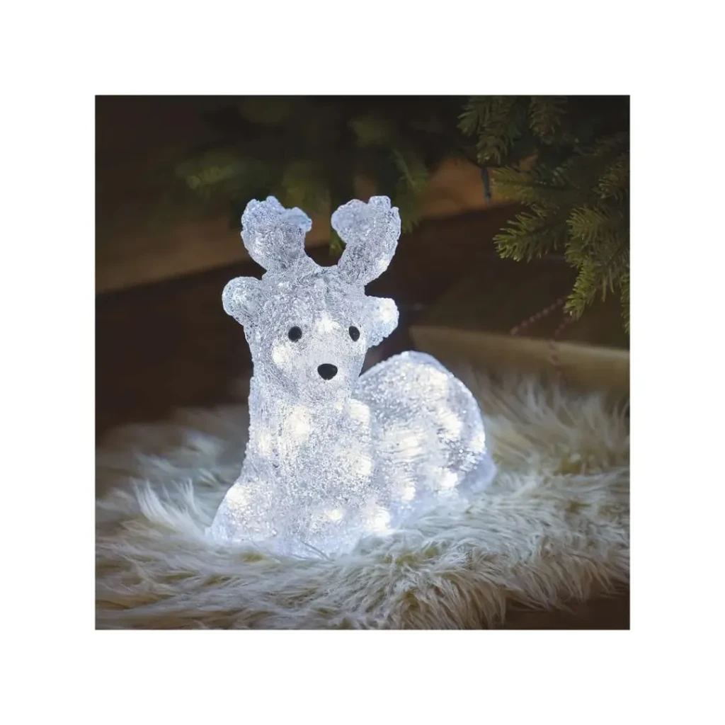 Decor de crăciun "ren" 2.1 w 310 x 140 x 270 mm 6500 k 220 - 240 v ip44 led emos 3